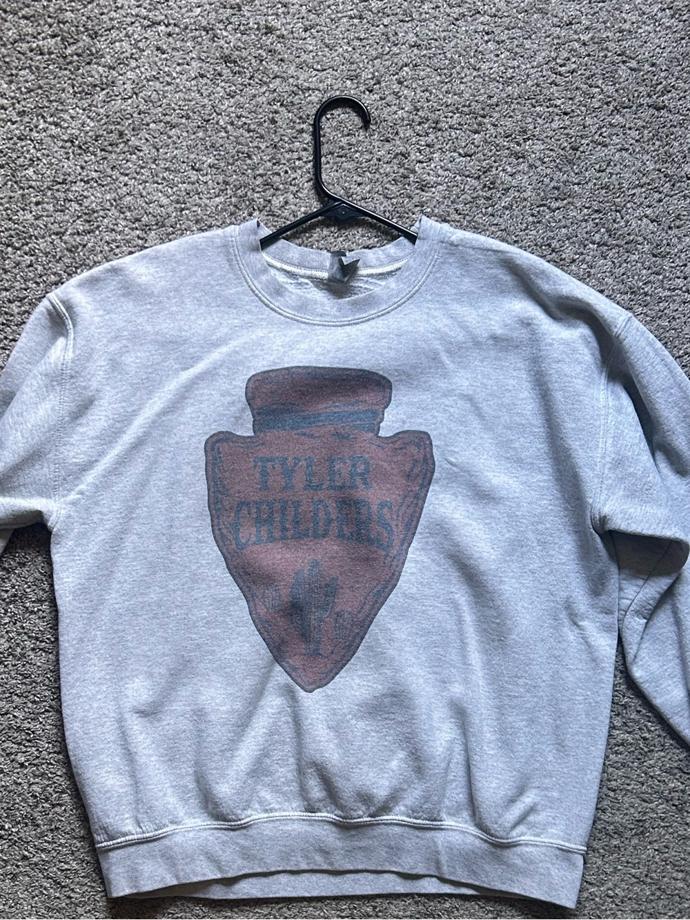 Tyler Childers Gray Crewneck Sweatshirt - Picture 3 of 5
